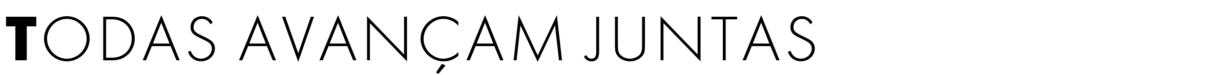 Todas Avancam Juntas