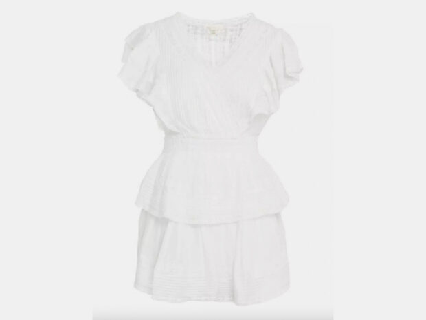 Vestido branco 22dez Love Shack Fancy