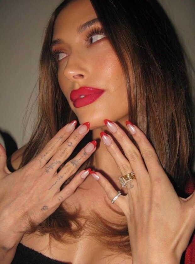 unhas decoradas para o natal