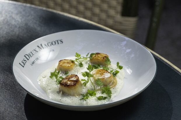 ceia de natal Les Deux Magots vieiras Credito Neuton Araujo