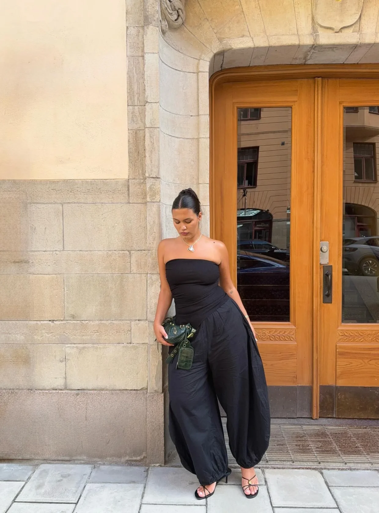 looks com calça Aladim