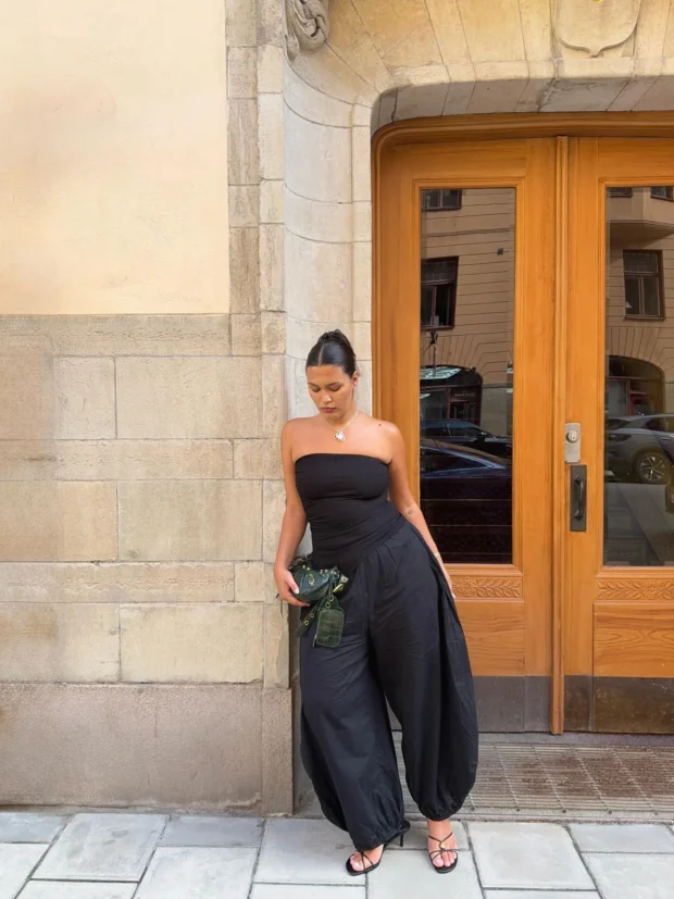 looks com calça Aladim