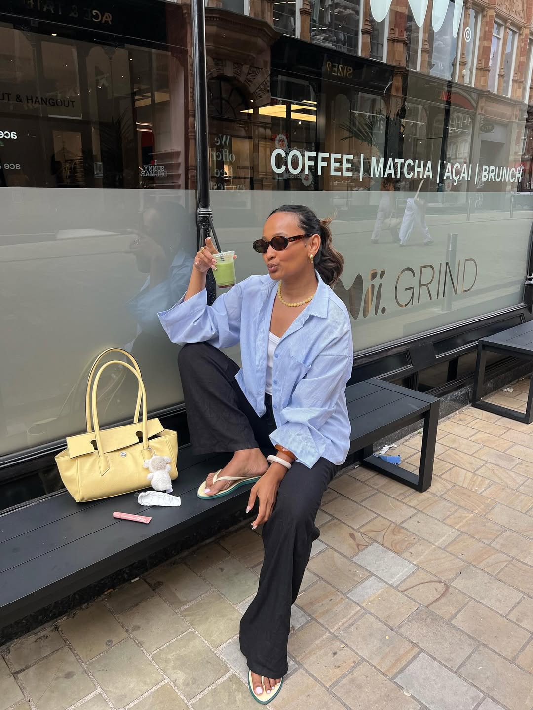 looks com calça preta