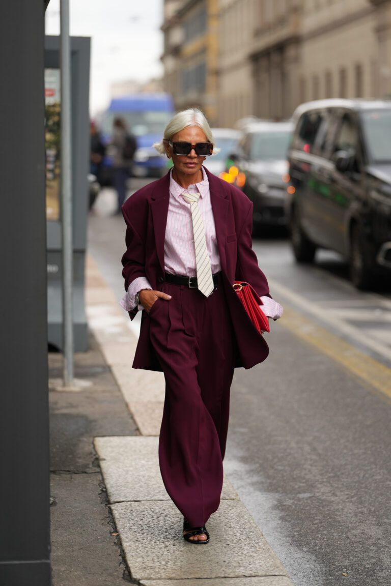 looks com blazer vermelho