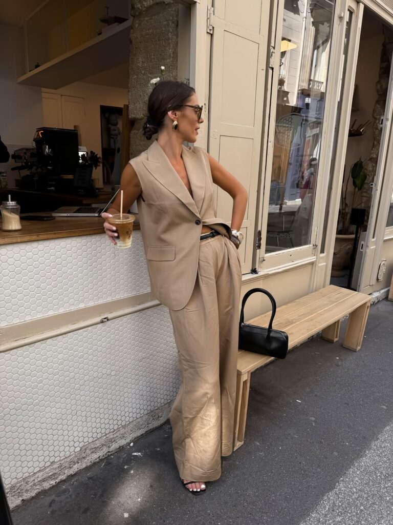 looks com colete de alfaiataria sofisticados de verão