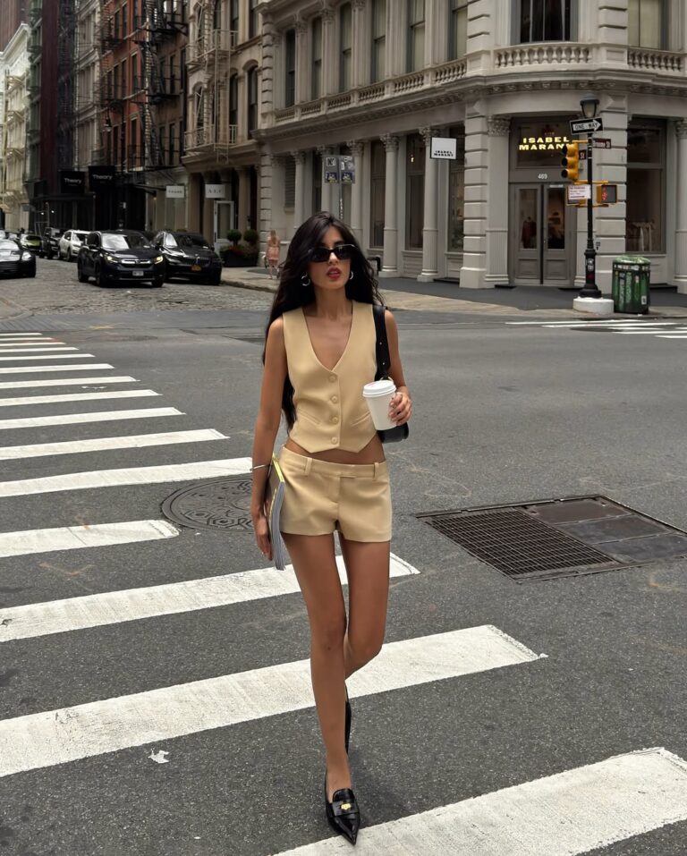 looks com colete de alfaiataria sofisticados de verão