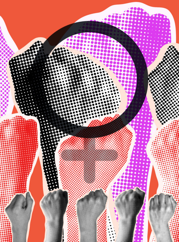 Nas ruas, contra o feminicídio feminicídio