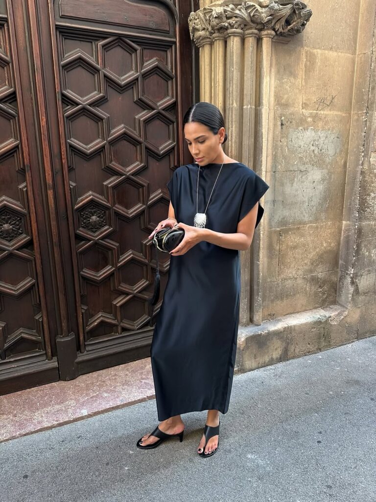 sandália de salto confortável 