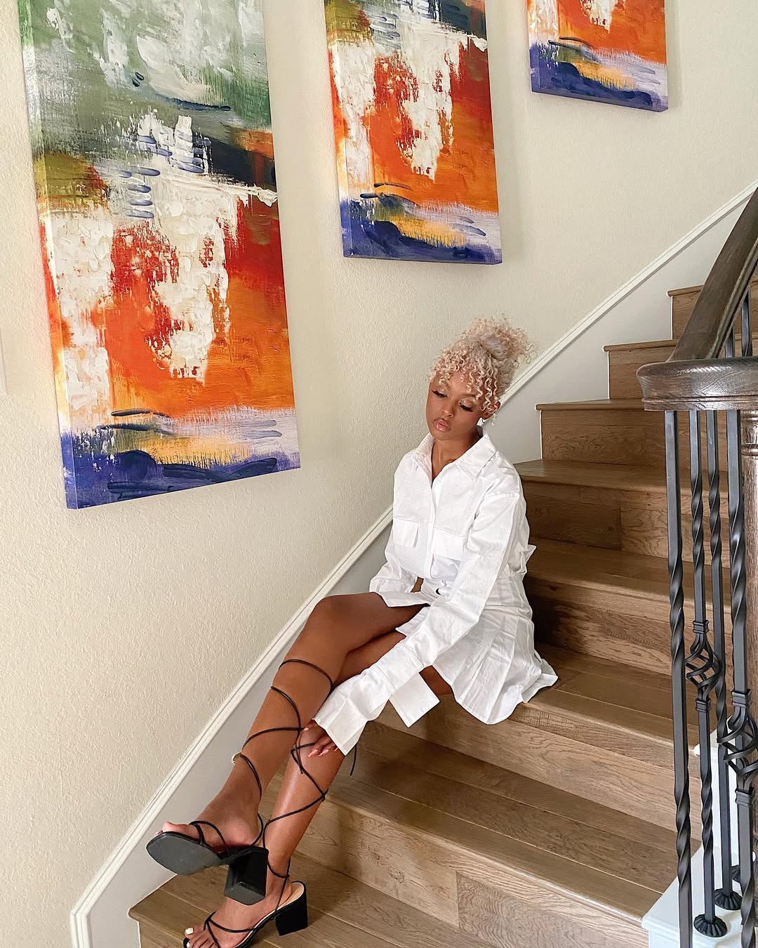 sandálias de salto bloco