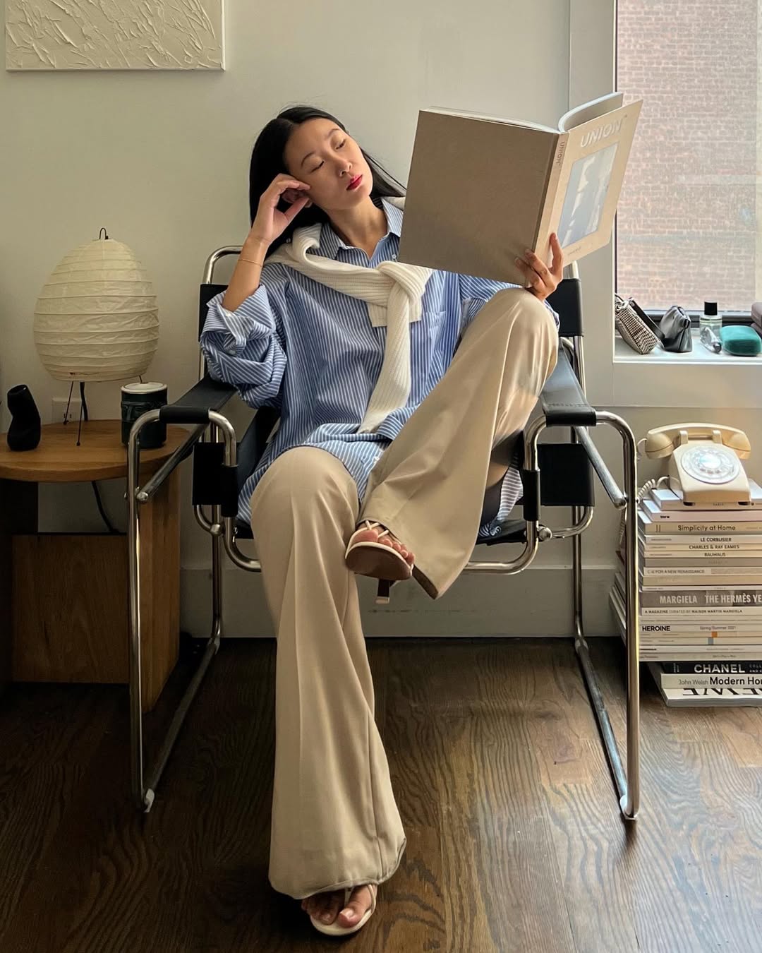 looks com calça bege