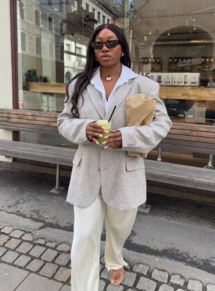 Look de trabalho: 5 peças-chave para atravessar o verão com estilo Look de trabalho 6jan26 nnennaechem 1