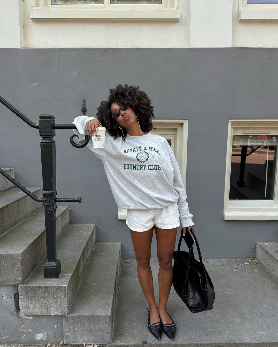 looks com short branco