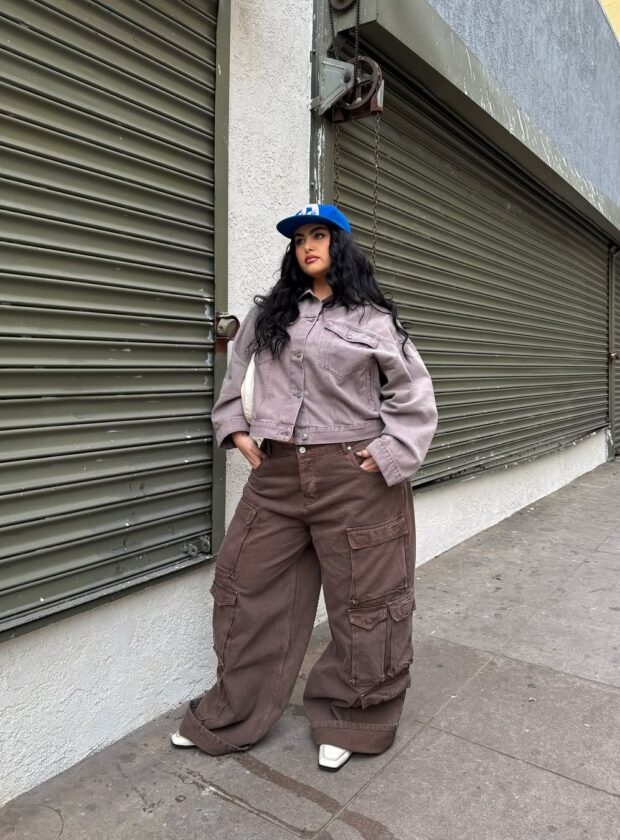 looks com calça cargo
