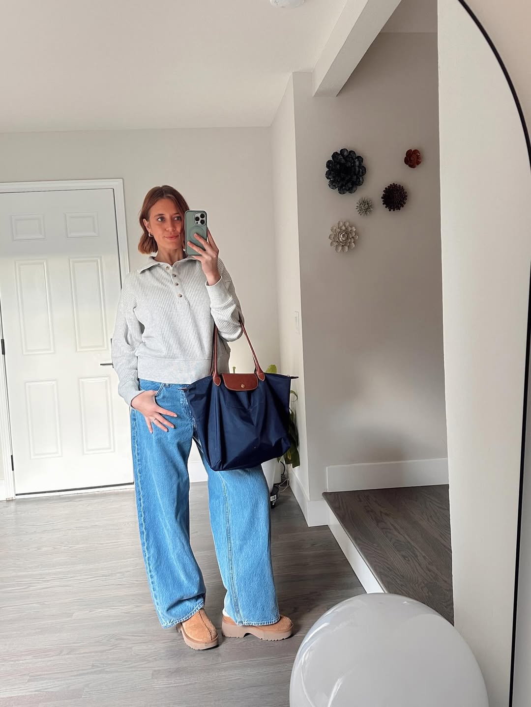 looks com bolsa Longchamp