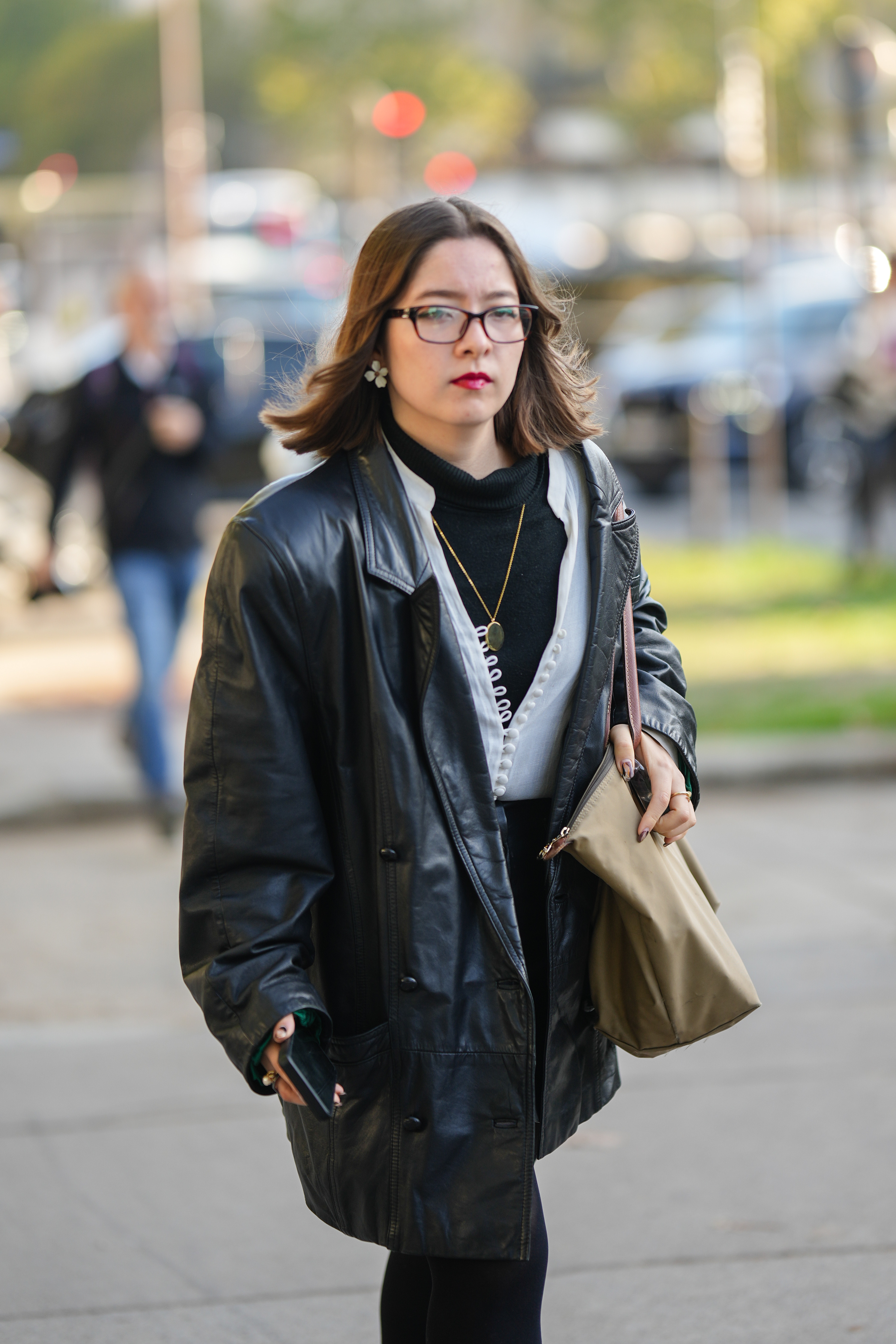 looks com bolsa Longchamp