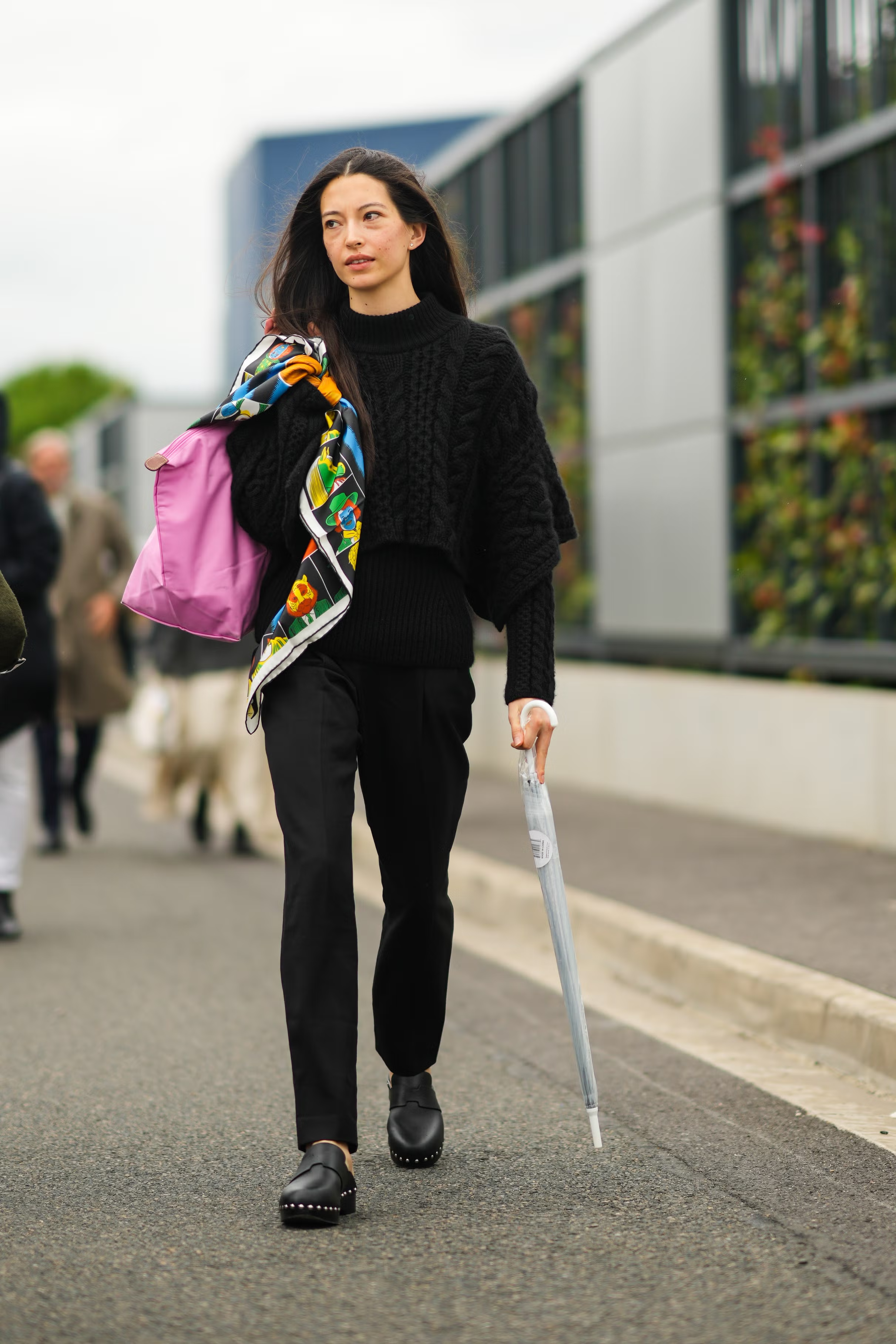 looks com bolsa Longchamp