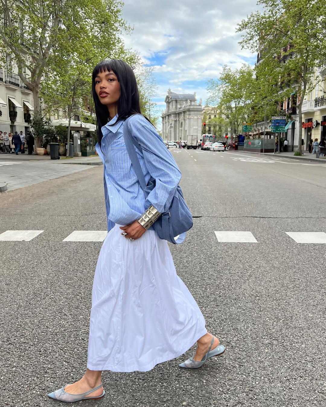 tendência de cor icy blue