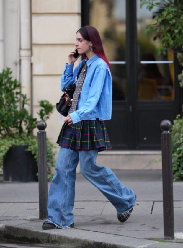 Street Style - Paris Fashion Week - Womenswear Spring Summer 2026 - Day Two