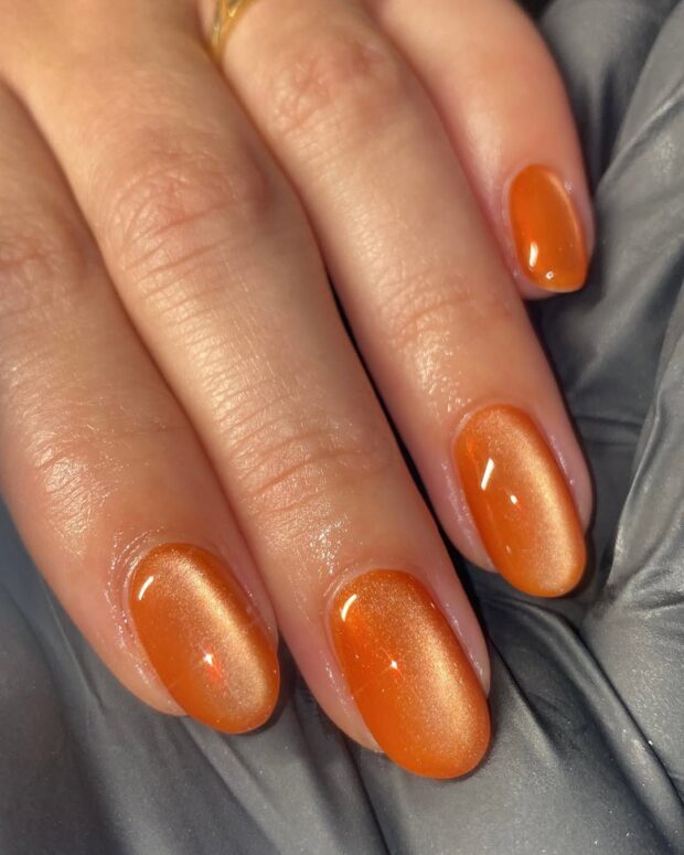 esmalte laranja
