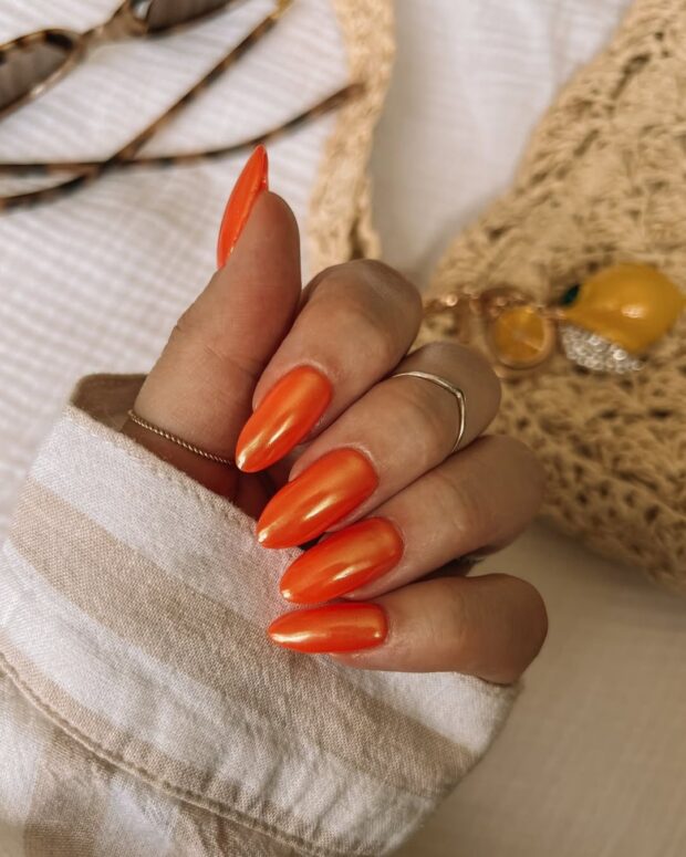 esmalte laranja 