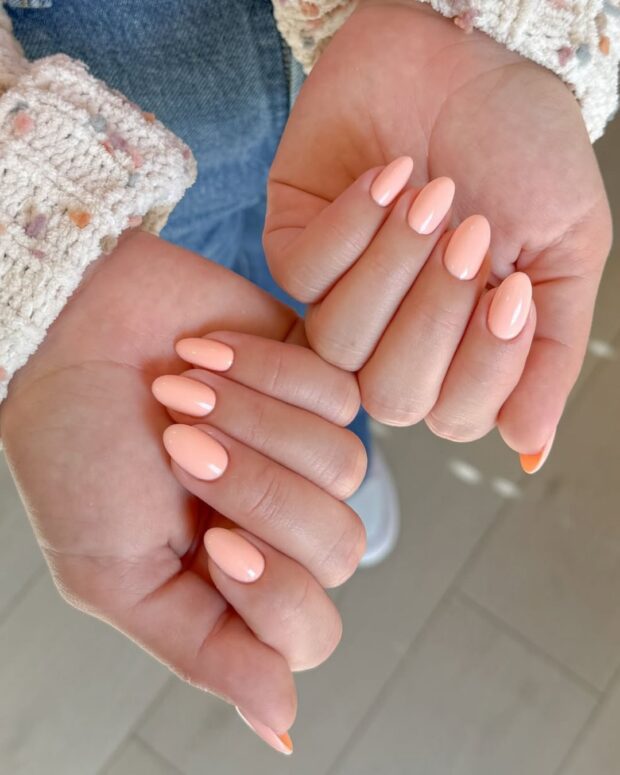 esmalte laranja
