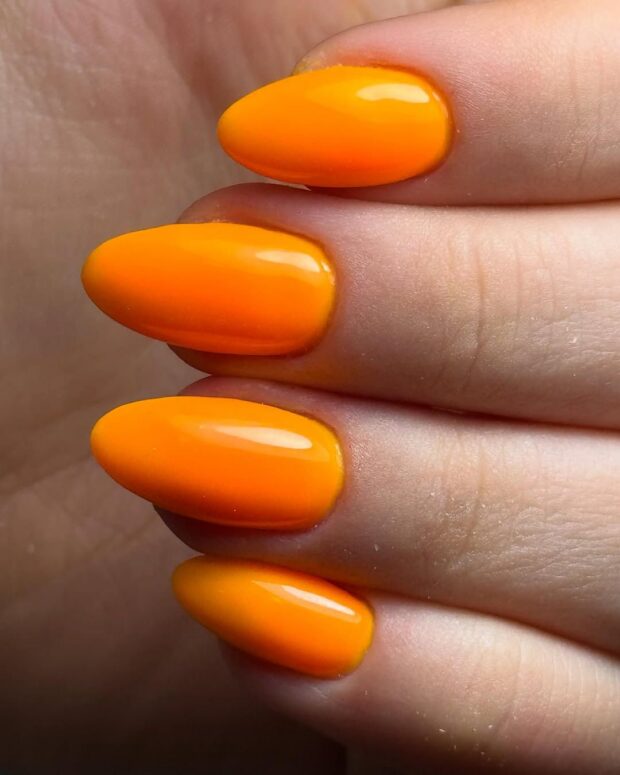 esmalte laranja