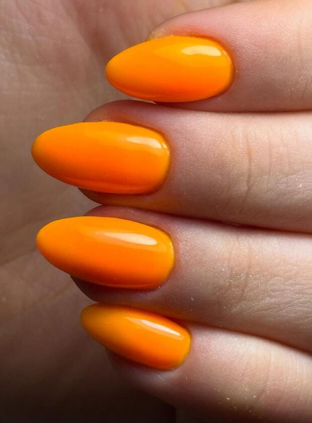 esmalte laranja