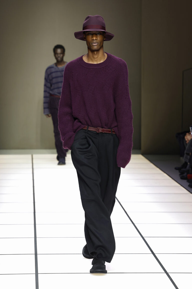 Giorgio Armani, inverno 2026 masculino