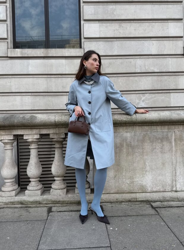 tendência de cor icy blue