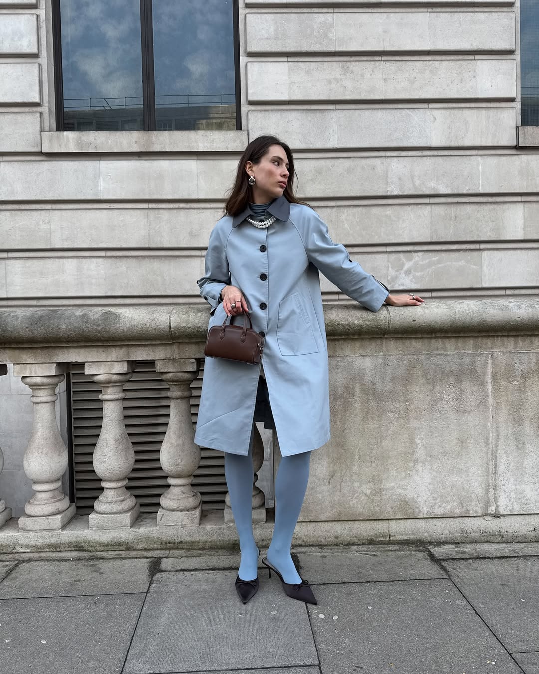 tendência de cor icy blue