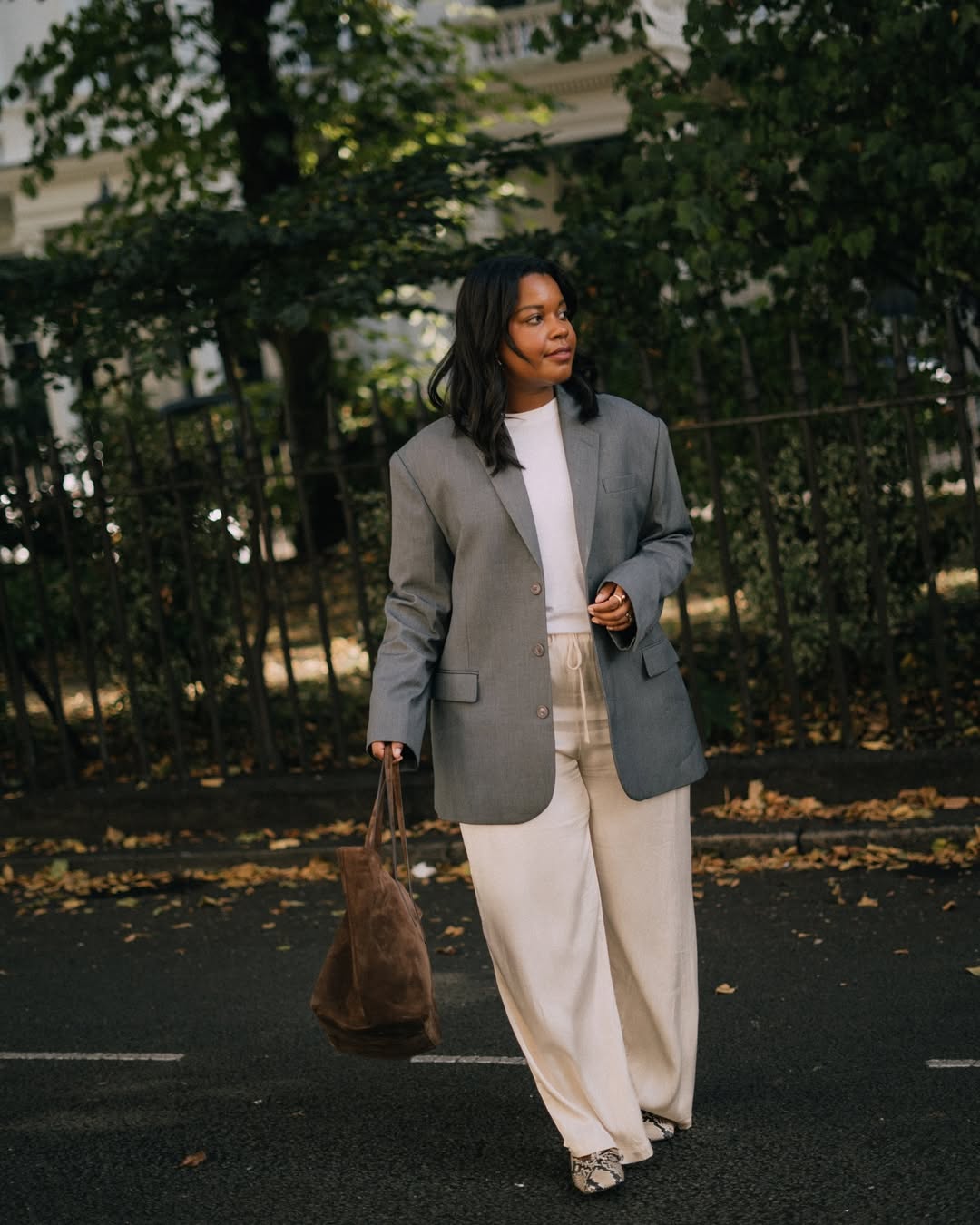 looks com calça e blazer feminino