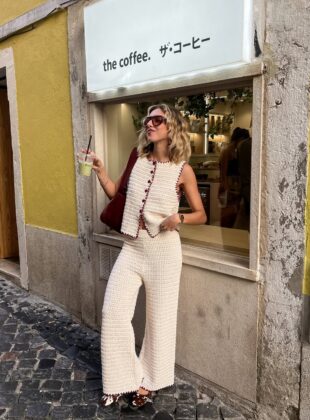 looks de crochê