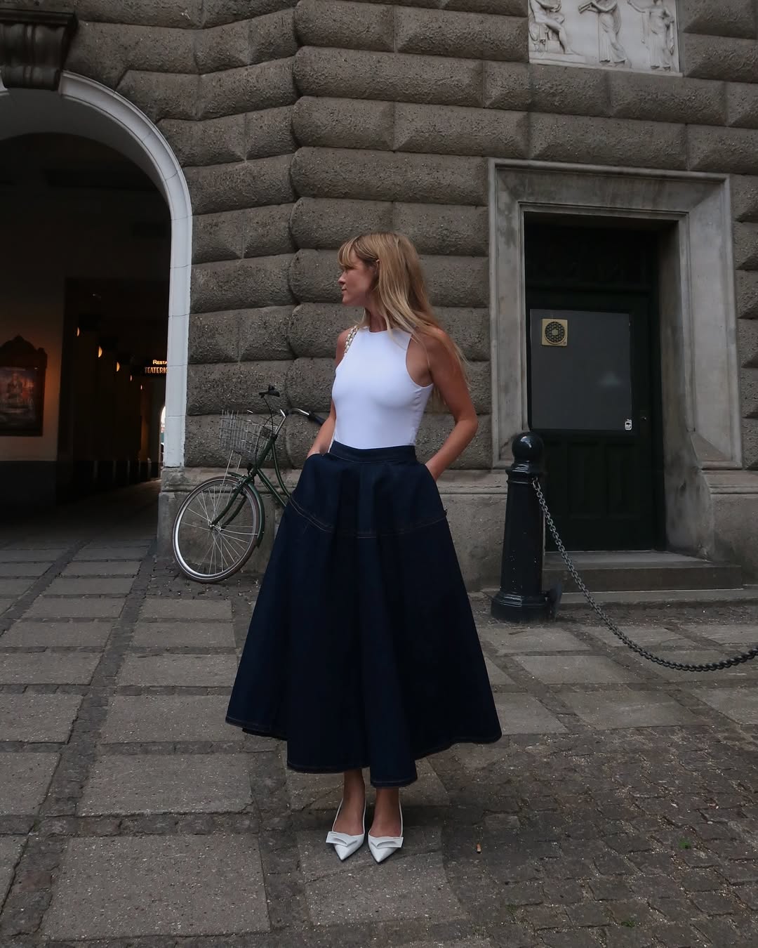 looks esporte fino saia midi