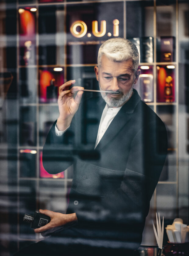 Pierre Aulas, diretor olfativo da OUI
