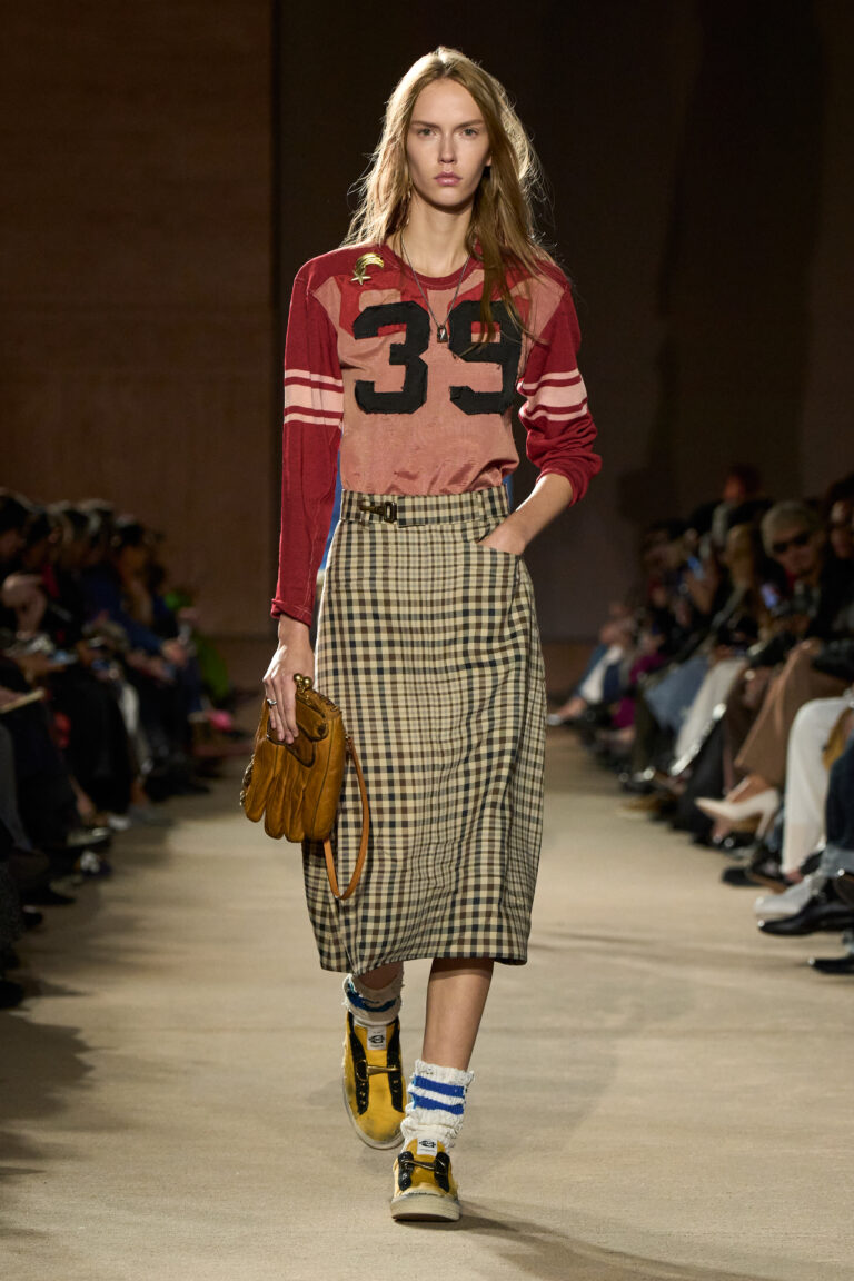 Tendencias da NYFW inverno 2026 Coach F26 Look 13