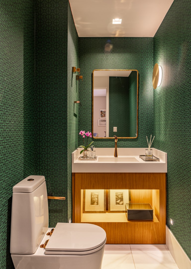 Banheiros coloridos: 5 inspirações que fogem do branco