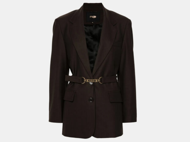 blazer oversized feminino 23fev26 Maje