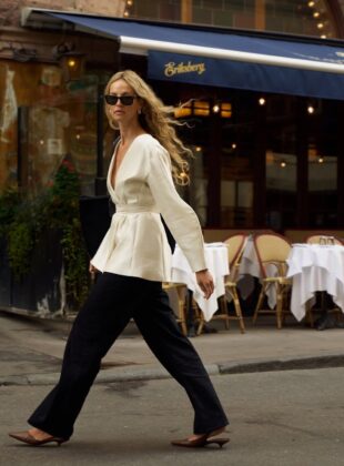 looks com blusas sociais