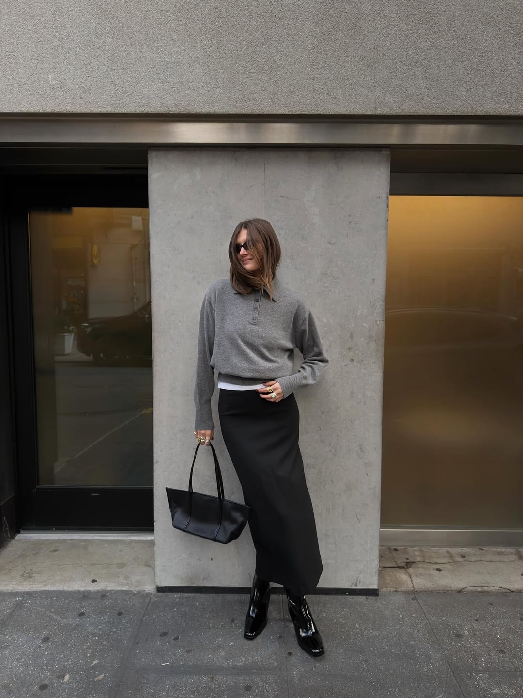 looks com blusas sociais