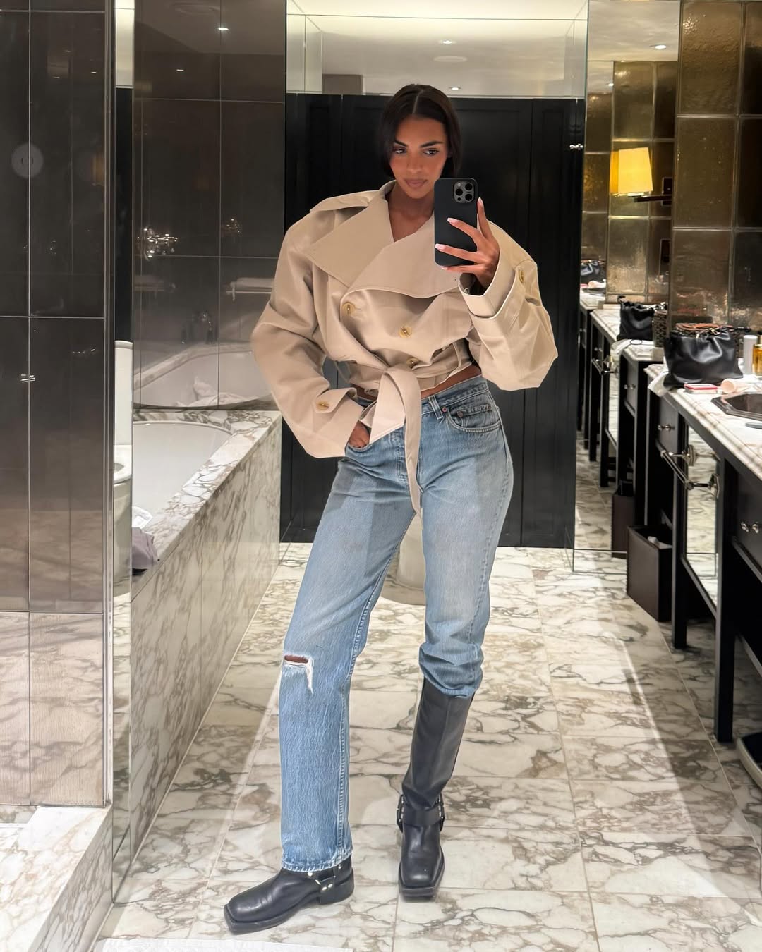 look com bota de cano longo