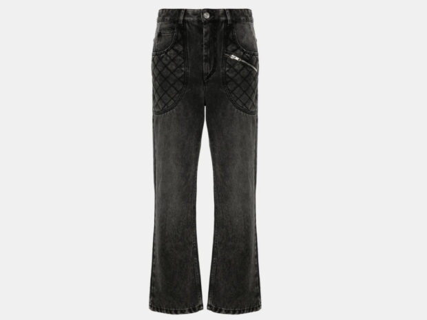 calca jeans cinza feminina 5fev26 Isabel Marant