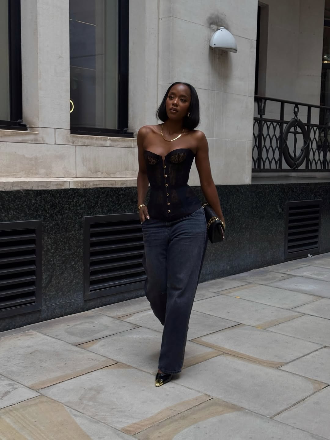 looks com calça wide-leg