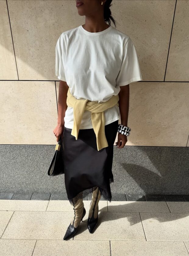 looks com camiseta branca