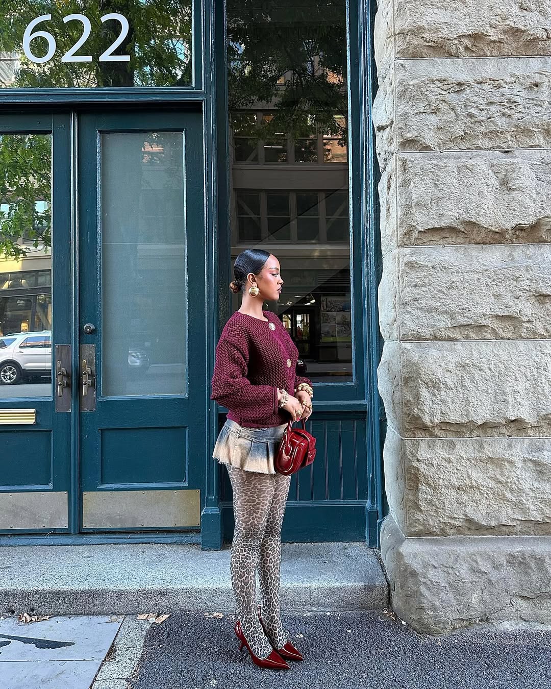 looks com meia-calça de onça (4)