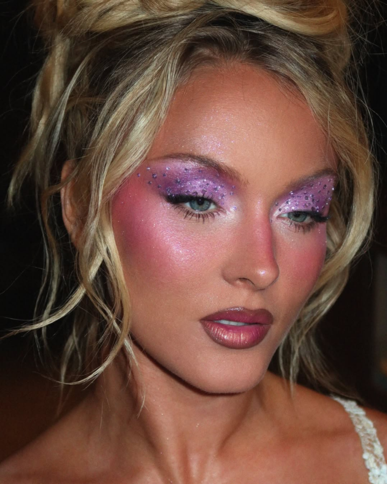 maquiagem da Zara Larsson