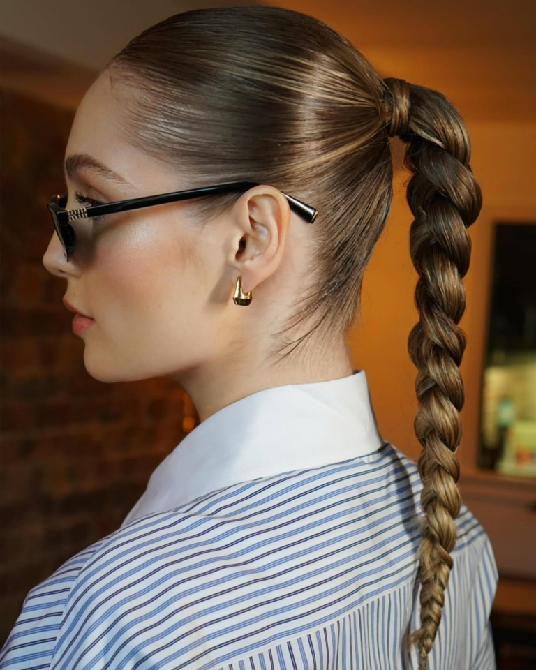 penteados com rabo de cavalo