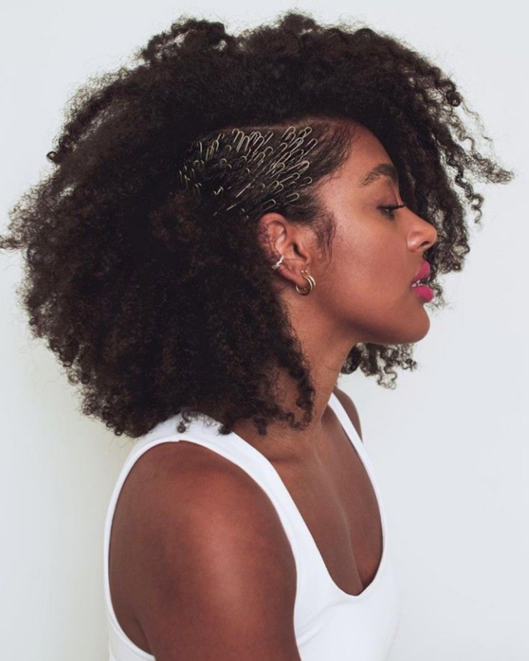 penteados para cabelos crespos