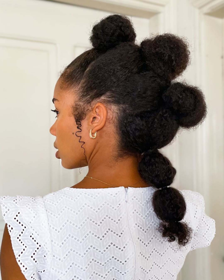 penteados para cabelos crespos