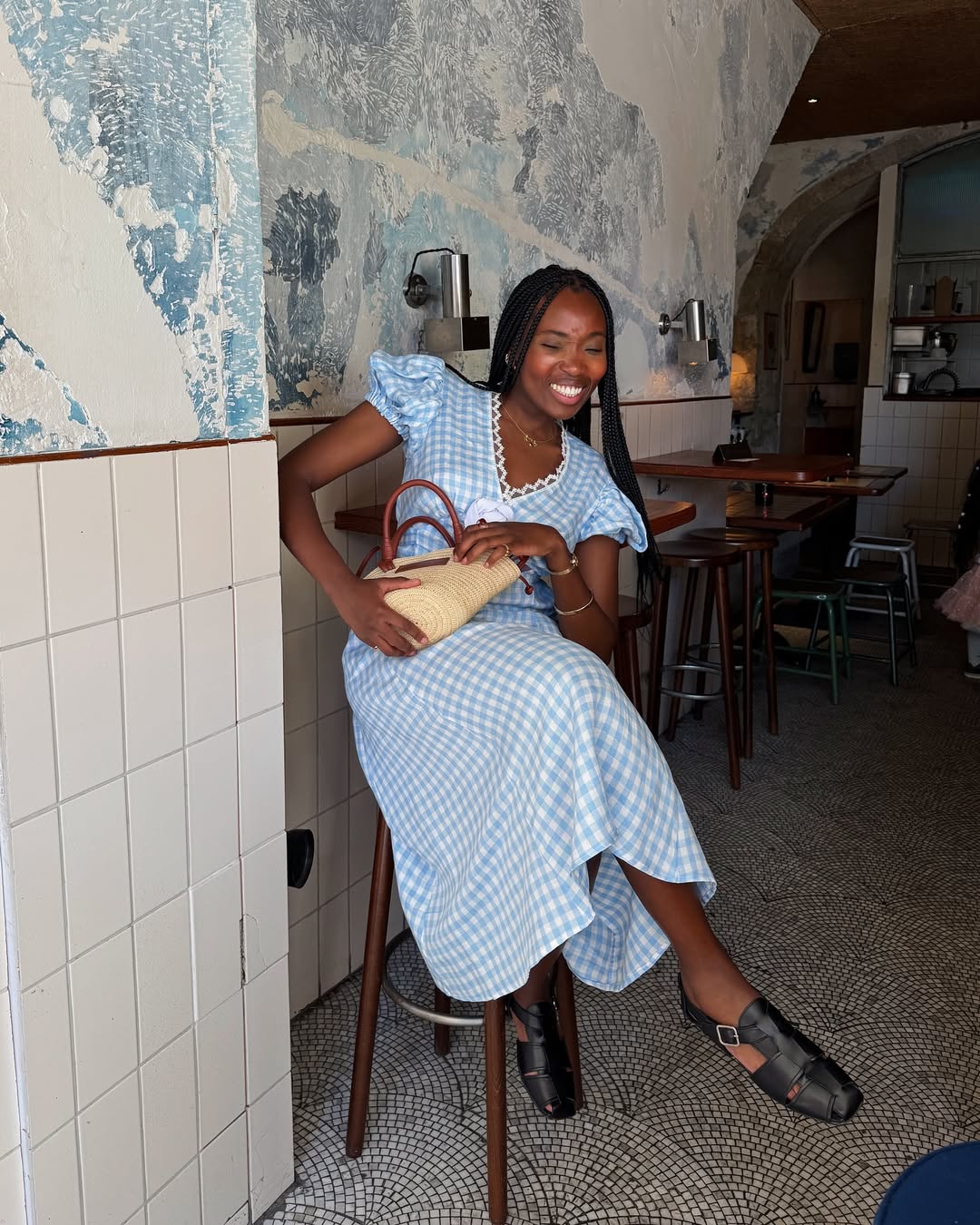 looks com sandália franciscana 