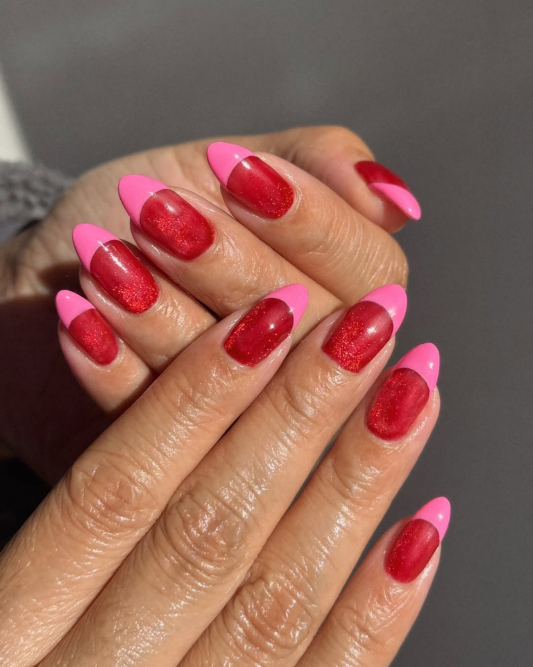 unhas francesinhas diferentes